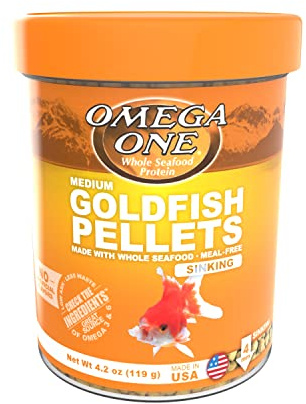Omega One Goldfish Medium Pellets 4.2oz