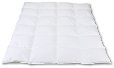 Down Duvet 4 x 6 Cassettes 90% Down 10% Feather (White) 720 g 135x200 720 g