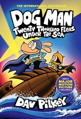 Dog Man: Twenty Thousand Fleas Under the Sea: A Graphic Novel (Dog Man #11): From the Creator of Captain Underpants (11)