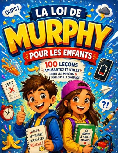 La Loi de Murphy pour les Enfants: 100 leçons amusantes pour faire face aux imprévus et transformer les petits contretemps en victoires, avec des histoires courtes et humoristiques