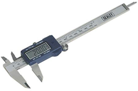 Sealey Digital Vernier Calliper 0-150mm/0-6 - AK962EV