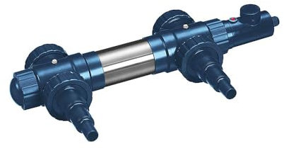 FIAP ProfiHeat ACTIVE 3.000 - Teichheizer - Edelstahl - Thermostat - Eisfreihalter - Gartenteich - Koiteich - Teichzubehör 3 kW - max. Teichgröße 15 m³