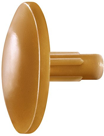 SPAX Kunststoff-Abdeckkappen für SPAX mit Kopflochbohrung, rehbraun, 500 Stück, 5000009500009