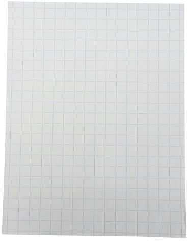 Schule smart 85279 doppelseitig Graph Papier mit 1/2 in Artikel – 8 1/5,1 x 27,9 cm – von 500 – Weiß