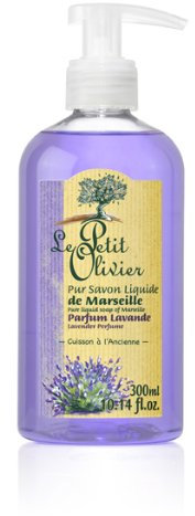 Le Petit Olivier - 0006001 - Hygiène Beauté - Pur Savon Liquide de Marseille - Parfum Lavande - Lot de 2