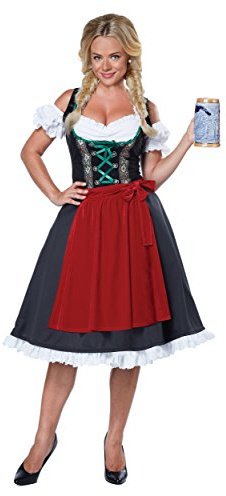 California Costumes Women's Oktoberfest Fraulein Costume - multi - S