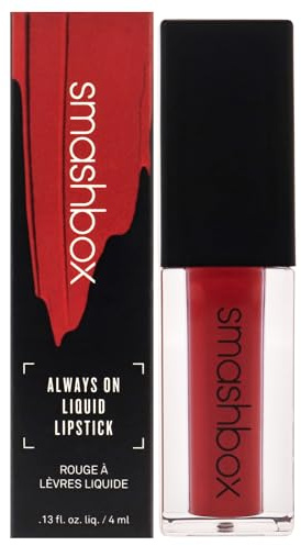 Smashbox Always On Longwear Matte Liquid Lipstick| Long Lasting, Waterproof + Non-Drying, 0.13 Fl Oz,Bawse