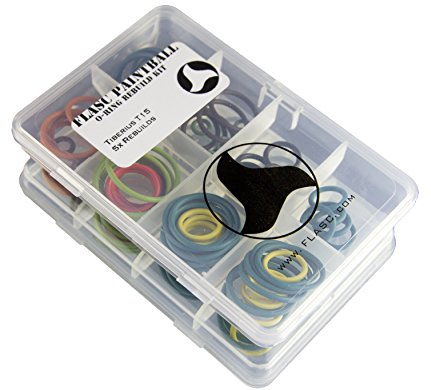 Flasc Paintball Tiberius T15 5 x farbig Paintball O-Ring Rebuild Kit