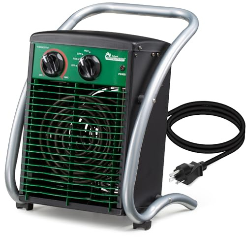 DR. INFRARED HEATER DR218-3000W Greenhouse Garage Workshop Infrared Heater, 3000-watt