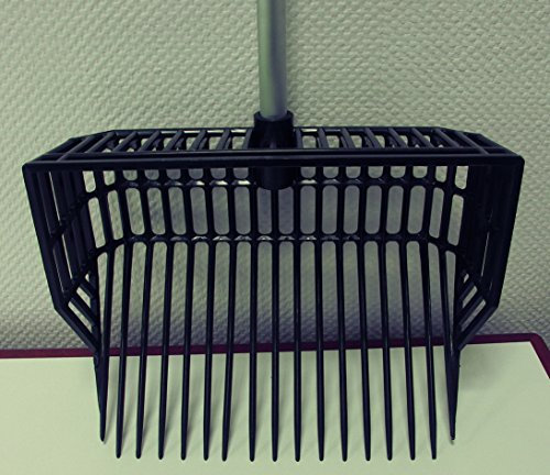 horizont Fourche à fumier en Polycarbonate avec Bords renforcés