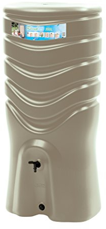 EDA Recuperador de Agua de Lluvia Recup'o 350 L, Color Topo