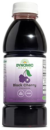 Dynamic Health 473ml 100 Percent Pure Black Cherry Juice Concentrate