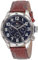 Tommy Hilfiger Multi Zifferblatt Quarz Uhr für Herren mit Braunes Lederarmband - 1791066