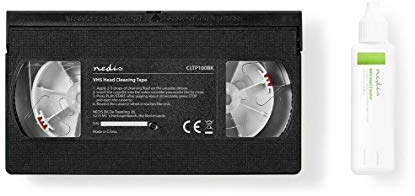 Inconnu VHS Cleaning Cassette For Magnetoscope Head Reader