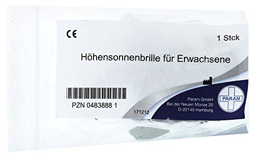HÖHENSONNENBRILLE Erwachsene 1 St