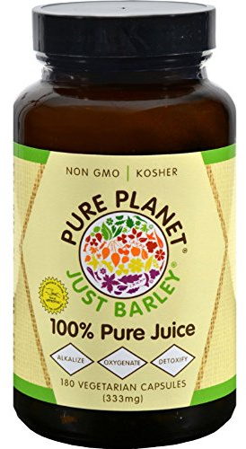 Pure Planet - Pure Planet Just Barley - 180 Vegetarian Capsules