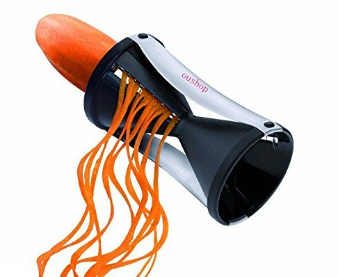 Kitchen Active - Affettatrice a spirale per verdure e zucchine, spaghetti, julienne, mandolino