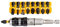 DeWalt DT70518T-QZ Set 10 pezzi con portainserti pivotale