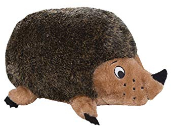 Outward Hound Hedgehogz Plush Dog Toy, Squeaks & Grunts, XL, 12 x 9