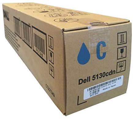Dell 5130cdn High Capacity Cyan Toner - Kit ca. 12.000 Seiten