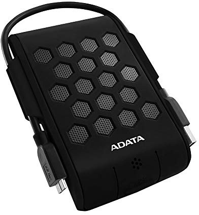 ADATA HD720 1TB USB 3.0 Waterproof/ Dustproof/ Shock-Resistant External Hard Drive, Black (AHD720-1TU3-CBK)