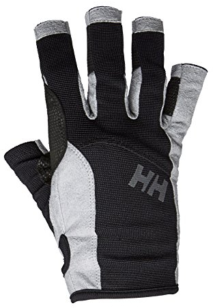 Helly Hansen Unisex Sailing Glove Short Segelhandschuhe, Schwarz (Black), X-Small