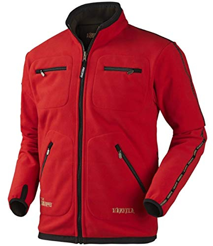 Härkila | Kamko fleece | Professionelle Jagd Kleidung & Jagd Zubehör für Herren & Damen | Skandinavische Qualität Made to Last | Brown/Red, XL