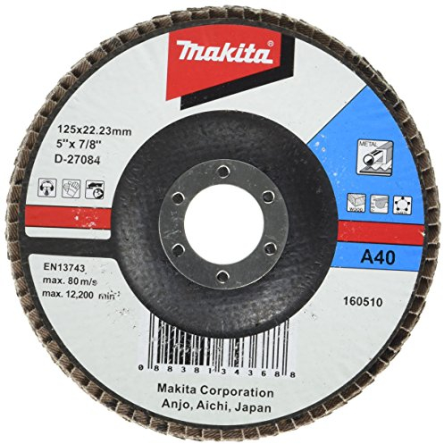 Makita Faecherschleifscheibe, 125 mm, A40, D-27084