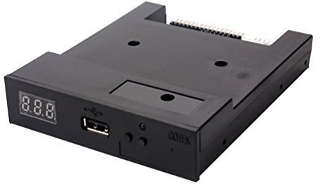 H&D SFR1M44-U100K Black 3.5 1.44MB USB SSD FLOPPY DRIVE EMULATOR for YAMAHA KORG ROLAND Electronic keyboard GOTEK