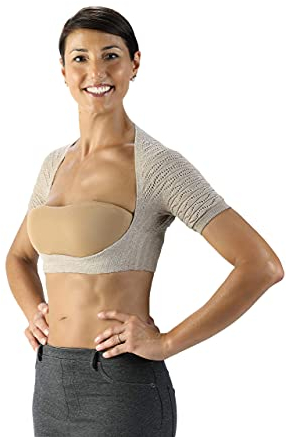 Spikenergy Haltungskorrektur Rücken Damen, Herren, Elektromagnetische Therapie - Schulterbandage, für Halswirbelsäule, Medizinischer Selbstbehalt, Made in Italy