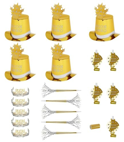 W WIDMANN MILANO Party Fashion - Set fiesta Nochevieja, 21 piezas