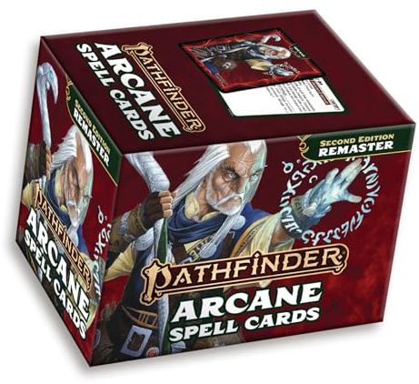 Pathfinder Arcane Spell Cards