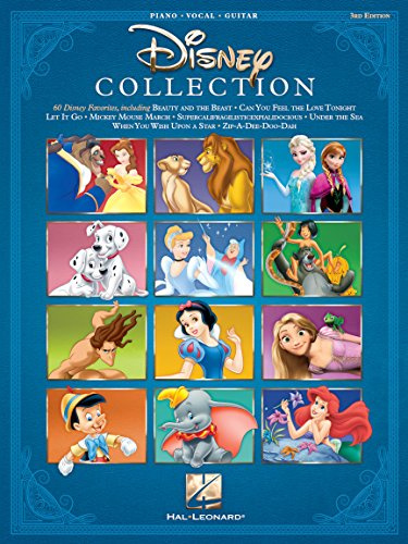 The Disney Collection – Various Composer Songbook | Piano Vocal Guitar Sheet Music Book | Disney Music Arrangements for All Ages | Movie Songs for Piano Voice and Guitar Players