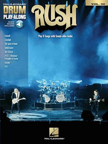 Rush Hal Leonard Drum Play-Along Volume 50