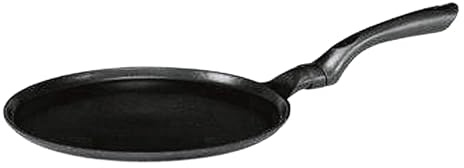 Krüger CD24 gjuten crepes-panna, delta, aluminium, svart, 24 cm