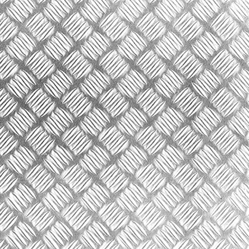 Venilia Lámina adhesiva, Plata Óptica metálica, 67,5cm x 1,5m, Espesor 215μ, Vinilo autoadhesivo para muebles o cocina, decorativas papel pintado pared, PVC sin ftalatos, Fabricado en UE