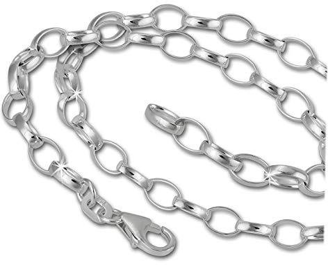 SilberDream Charmskette Charms Halsschmuck 45cm 925 Sterling Silber FC0121 Silber Charmsschmuckkette