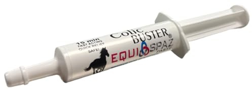 EQUI-SPAZ Fast Acting Horse Colic Relief – 15 Minute Natural Gas & Spasmodic Support – Oral Equine Digestive Comfort Syringe – Safe for Pregnant Mares – Essential Barn First Aid