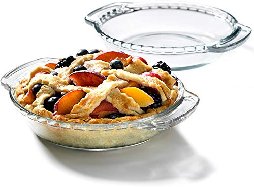 Anchor Hocking Mini Pie Plate Oven Basics, Glass, 6-Inch, Clear