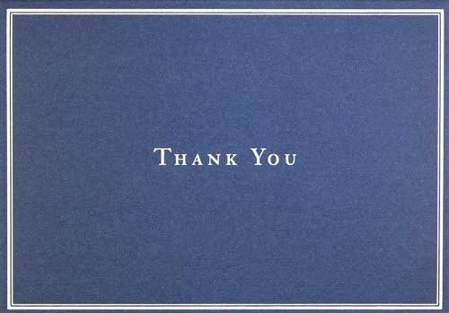 Navy Blue Thank You Notes (Stationery, Note Cards, Boxed Cards)