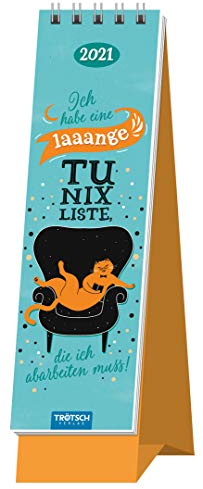 Lesezeichenkalender Sruchreif 2021: 6 x 19 cm, Tischkalender