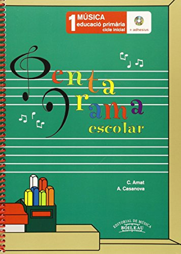 Pentagrama Escolar 1 - Català (Llibre + CD): Educació Primària. Cicle Inicial