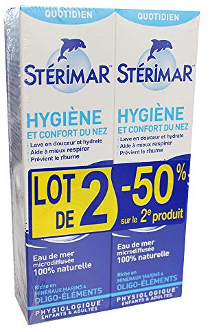 Strimar Nasal Hygiene Set of 2x100ml by Sterimar