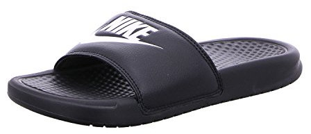 Nike Benassi Just Do It, Men's Athletic Sandals, Black (Black/White), 11 UK (46 EU)
