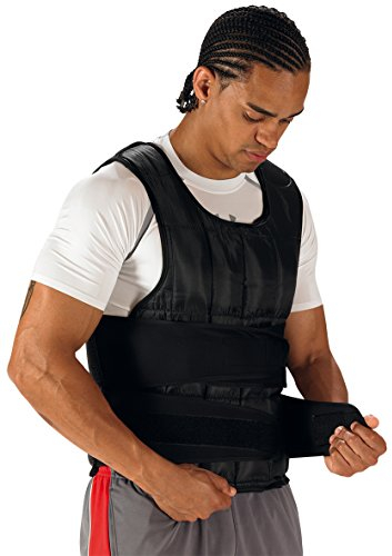 Sveltus - Chaleco De Peso de Neopreno para Hombre, Negro (10 Kg)
