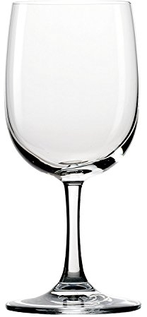 Stölzle Lausitz Mineralwasser Classic 6er-Set 320ml – Edle Trinkgläser für Wasser, Saft & Drinks – Wassergläser mit Stiel aus bleifreiem Kristallglas – Spülmaschinen- & Stoßfest, made in Germany