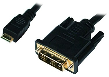 LOGILINK Mini-HDMI - DVI-D M/M 1M