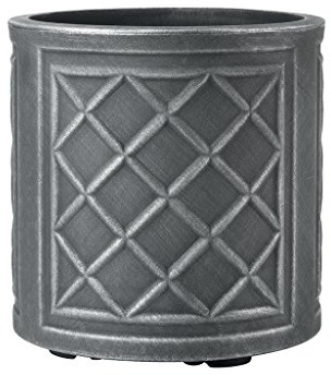 Stewart 5107031 32 cm Round Lead Effect Planter - Pewter
