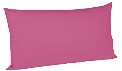 Fleuresse Colours Kissenbezug, Mako Satin, Pink, 40 x 80 cm
