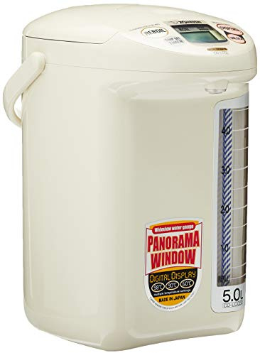 Zojirushi Microcomputer Type Electric Hot Water Pot CD-LCQ50-WG (220-230V specification) [Japan Import]